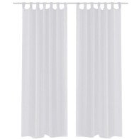 Cream Sheer Curtain 140 x...