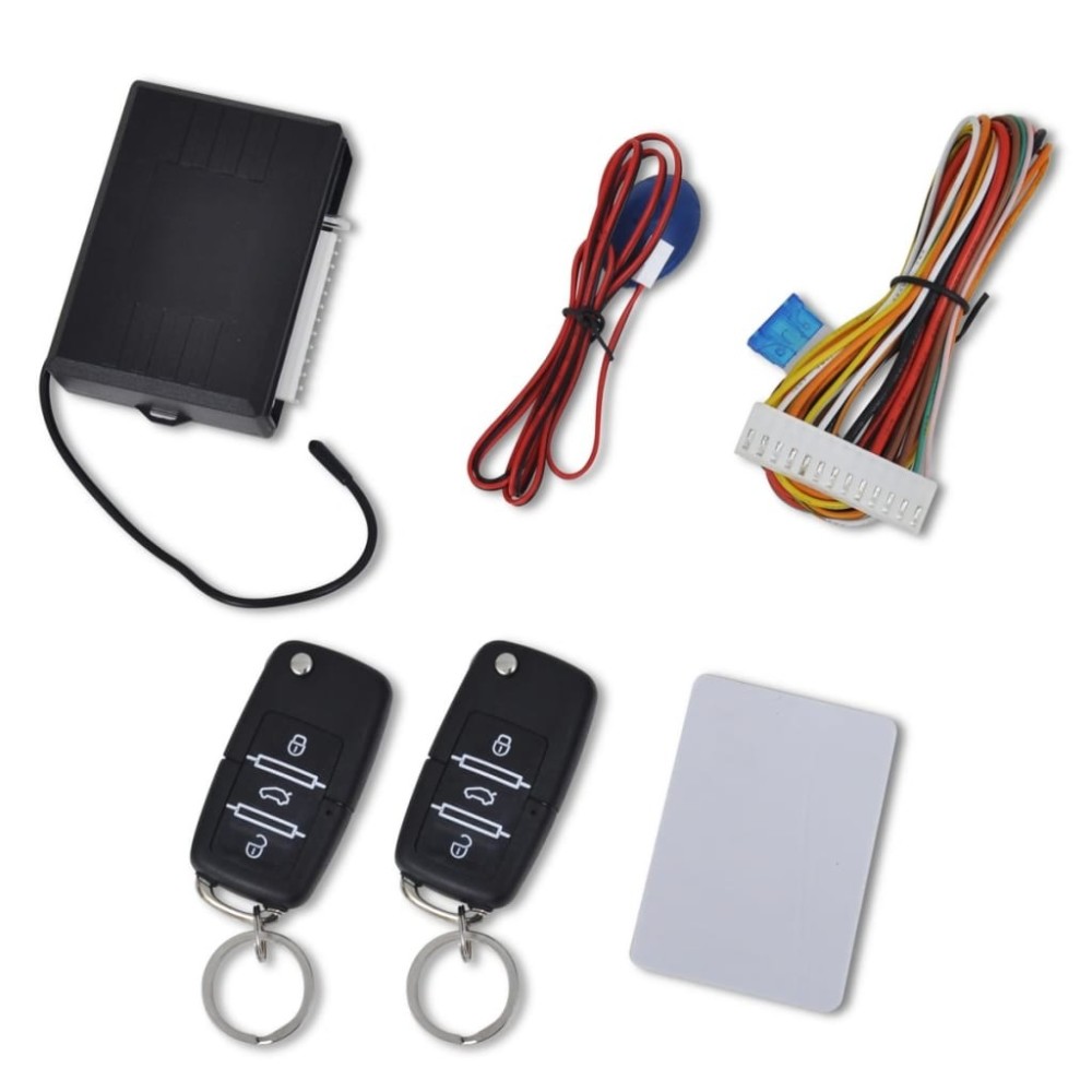 Car Central Door Locking Set with 2 Remote Keys for VW Skoda Audi