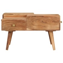 Coffee Table 70x60x42 cm Solid Acacia Wood