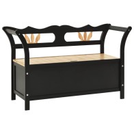 Storage Bench 126 cm Black...
