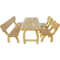 Outdoor Dining Set 4 Pieces...