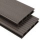 WPC Decking Boards with Accessories 36 m  2.2 m Anthracite