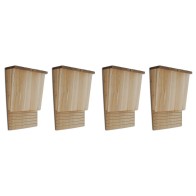 Bat Houses 4 pcs 22x12x34...