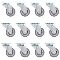 Swivel Casters 12 pcs 50 mm