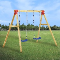 Swing Set 230x130x166 cm Pinewood