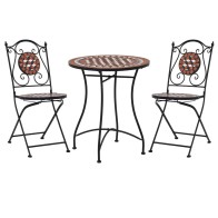 3-tlg. Bistro-Set Mosaik...