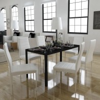 7 Piece Dining Table Set...
