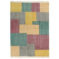 Handwoven Kilim Rug Cotton...