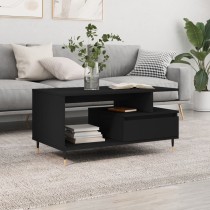 Coffee Table Brown Oak 90x49x45 cm Engineered Wood