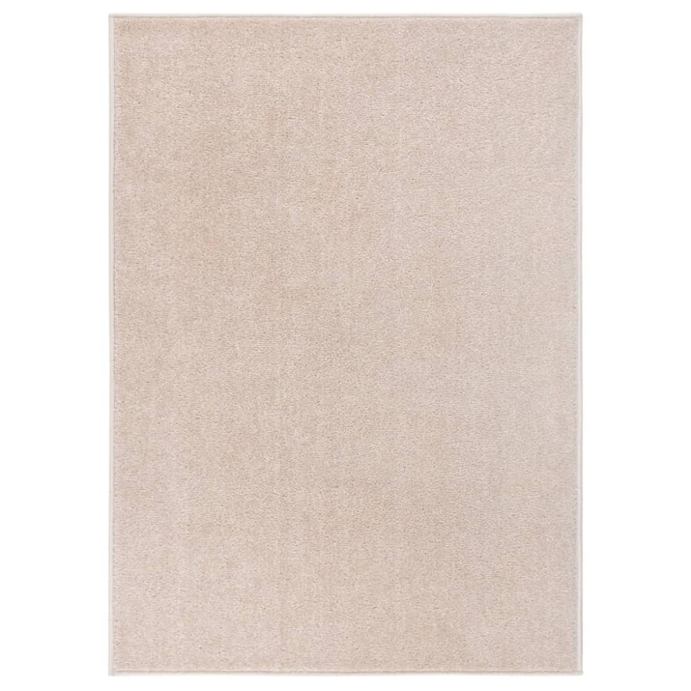 Rug Short Pile 200x290 cm Cream