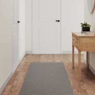 Carpet Runner Grey 80x180 cm