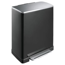 EKO Pedal Bin E-Cube 40 L Matte Black