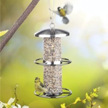 HI Hanging Bird Feeding Station 14x27.5 cm Stainless Steel