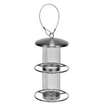 HI Hanging Bird Feeding Station 14x27.5 cm Stainless Steel