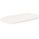 Table Top 100x50x2.5 cm Solid Wood Pine Oval