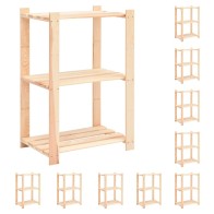 3-Tier Storage Racks 10 pcs...
