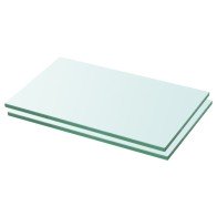 Shelves 2 pcs Panel Glass...