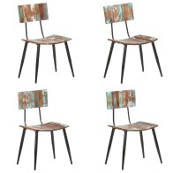 Dining Chairs 6 pcs Solid...