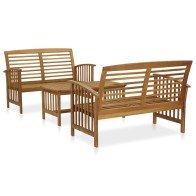 5 Piece Garden Lounge Set...