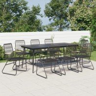 9 Piece Garden Dining Set...