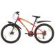 Mountainbike 21 Gang 26 Zoll Rad 36 cm Schwarz