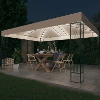 Gazebo with LED String...