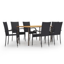 7 Piece Garden Dining Set...