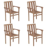 Stackable Garden Chairs 6...