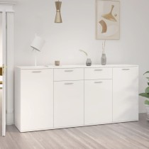 Sideboard Betongrau 80x36x75 cm Holzwerkstoff