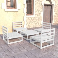 5 Piece Garden Lounge Set...