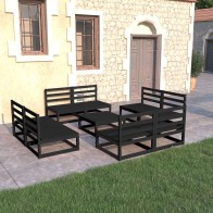 9 Piece Garden Lounge Set...
