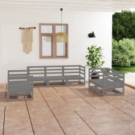 7 Piece Garden Lounge Set...