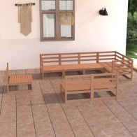 8 Piece Garden Lounge Set...