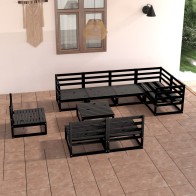 9 Piece Garden Lounge Set...