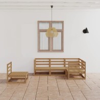 5 Piece Garden Lounge Set...