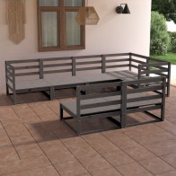 7 Piece Garden Lounge Set...