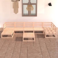 8 Piece Garden Lounge Set...