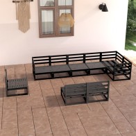 9 Piece Garden Lounge Set...