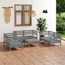 7 Piece Garden Lounge Set...