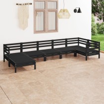 7 Piece Garden Lounge Set...