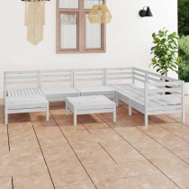 8 Piece Garden Lounge Set...