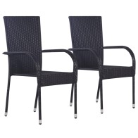 Stackable Outdoor Chairs 4...