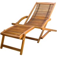 Deck Chair with Footrest...