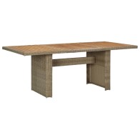Garden Dining Table Brown...