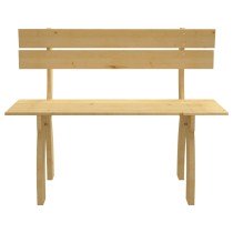 Garden Bench 150 cm Impregnated Pinewood