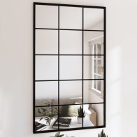 Wall Mirror Black 50x80 cm...