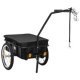 Bike Cargo Trailer/Hand Wagon 155x60x83 cm Steel Blue