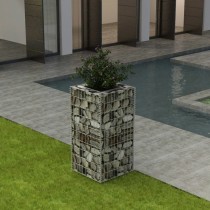 Gabion Raised Bed Steel 270x90x100 cm