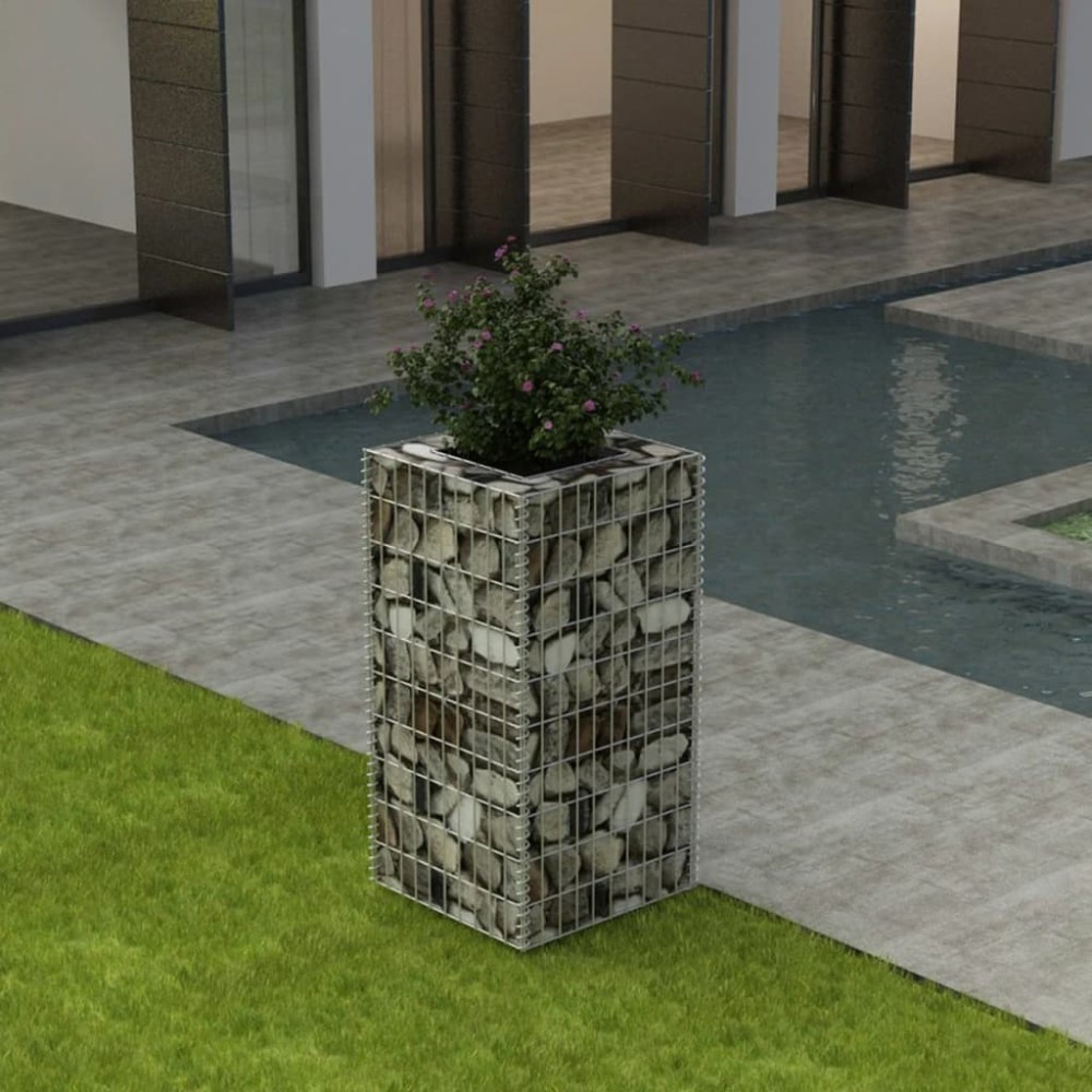 Gabion Raised Bed Steel 270x90x100 cm