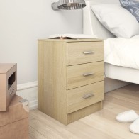 Bedside Cabinet Grey Sonoma...